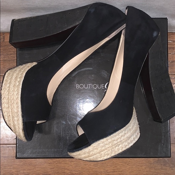 Boutique 9 Pump Heels -Suede - Picture 4 of 5